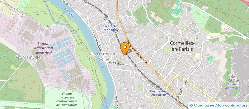 localisation de l'entreprise SCI DES LYS BLANCS  CORMEILLES-EN-PARISIS