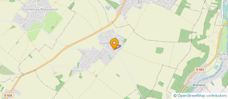 localisation de l'entreprise SCI DES LYS DE MER  SOINDRES