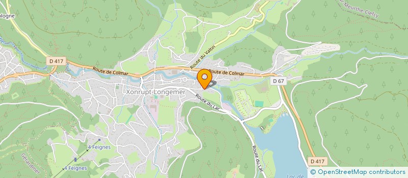 localisation de l'entreprise SCI DES MACELIAN à XONRUPT-LONGEMER