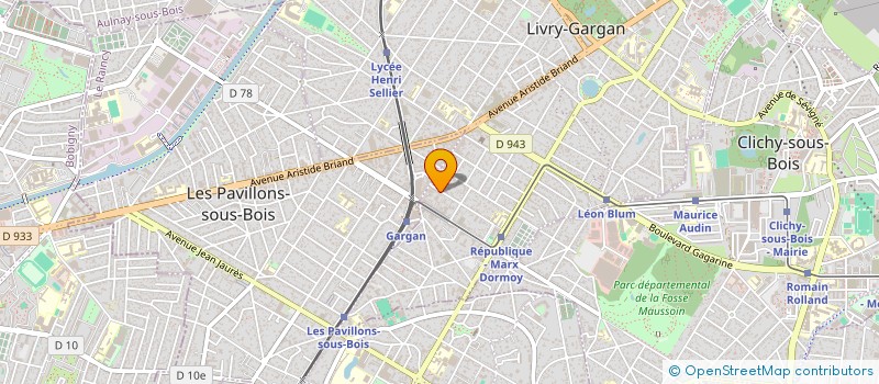 localisation de l'entreprise SCI DES MADELEINES à LIVRY-GARGAN