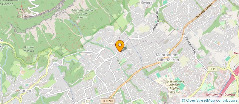 localisation de l'entreprise SCI DES MADOUNES  MEYLAN