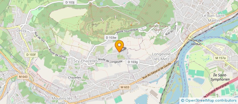 localisation de l'entreprise SCI DES MAGES  SCY-CHAZELLES