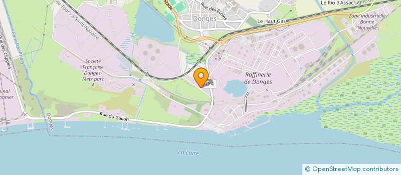 localisation de l'entreprise SCI DES MAGUETS  DONGES