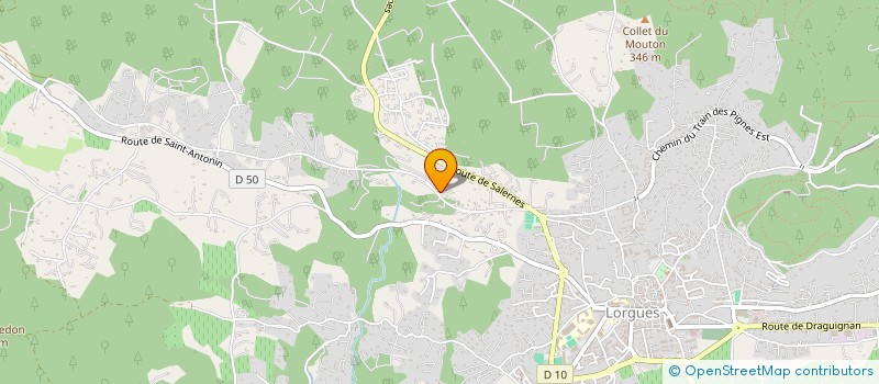 localisation de l'entreprise SCI DES MAIS  LORGUES