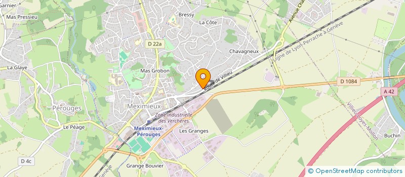 localisation de l'entreprise SCI DES MAISONS NEUVES à MEXIMIEUX