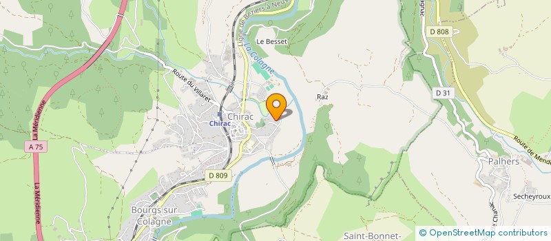 localisation de l'entreprise SCI DES MAISONS ROUGES  BOURGS SUR COLAGNE