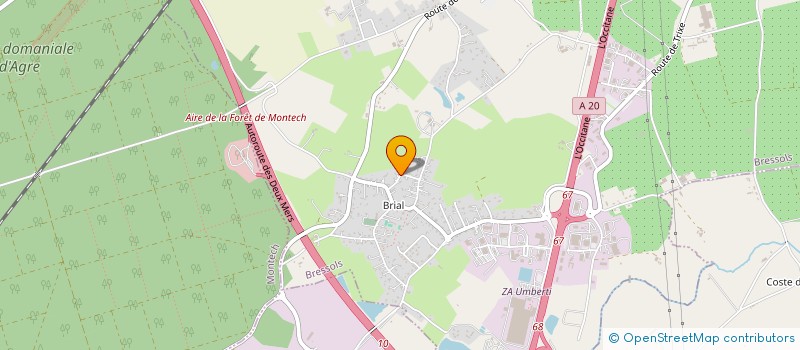 localisation de l'entreprise SCI DES MANDIN DU SUD  BRESSOLS