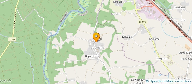 localisation de l'entreprise SCI DES MARAIS  GUIDEL