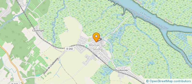 localisation de l'entreprise SCI DES MARAIS  MORNAC-SUR-SEUDRE