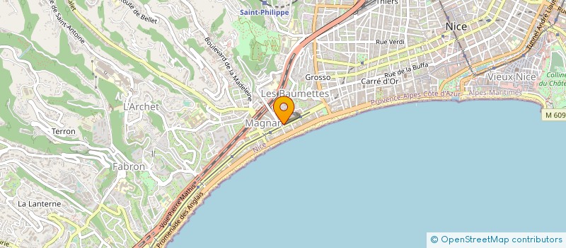 localisation de l'entreprise SCI DES MARAIS à NICE