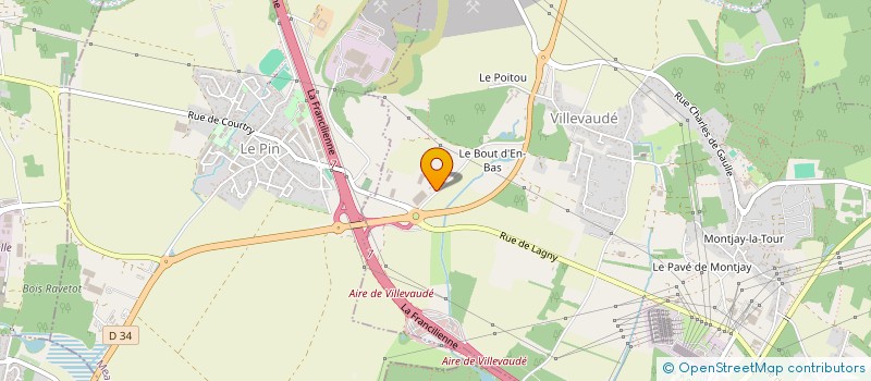 localisation de l'entreprise SCI DES MARAIS à VILLEVAUDE