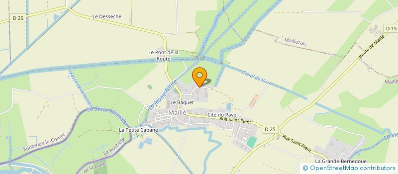 localisation de l'entreprise SCI DES MARAIS à MAILLE