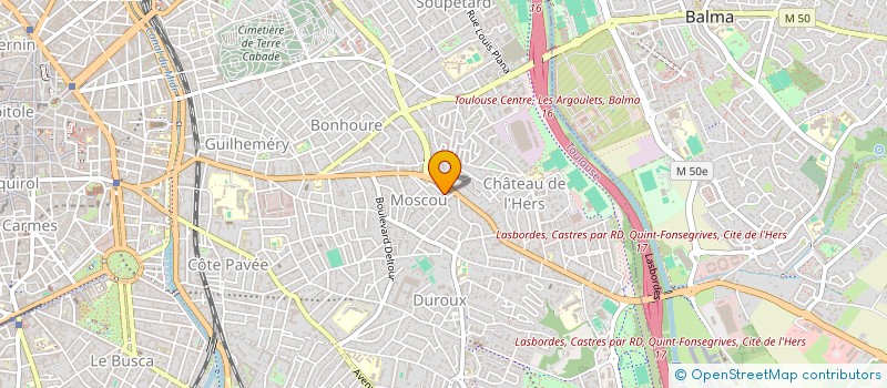 localisation de l'entreprise SCI DES MARAIS  ROANNE