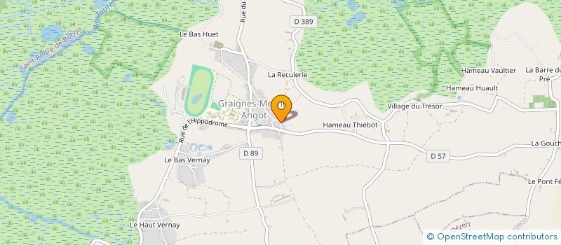 localisation de l'entreprise SCI DES MARAIS  GRAIGNES-MESNIL-ANGOT