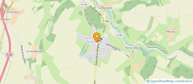 localisation de l'entreprise SCI DES MARAIS  SAINT-MARTIN-OSMONVILLE