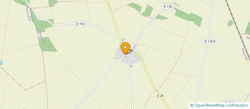 localisation de l'entreprise SCI DES MARAIS à THEUVILLE