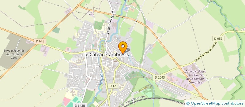localisation de l'entreprise SCI DES MARAIS à CATILLON-SUR-SAMBRE
