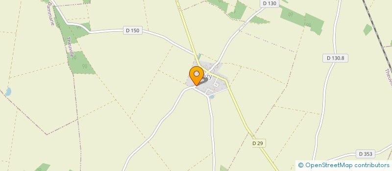 localisation de l'entreprise SCI DES MARAIS à THEUVILLE