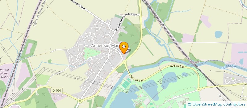 localisation de l'entreprise SCI DES MARAIS  ANNET-SUR-MARNE