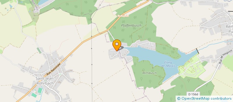 localisation de l'entreprise SCI DES MARAIS  SAINT-JEAN-ROHRBACH