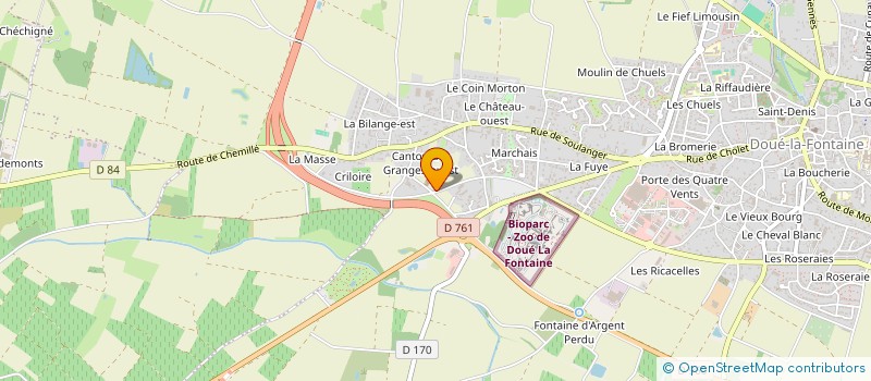 localisation de l'entreprise SCI DES MARCHAIS  DOUE-EN-ANJOU