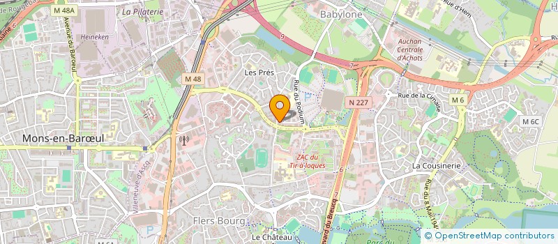 localisation de l'entreprise SCI DES MARCHENELLES à VILLENEUVE-D'ASCQ