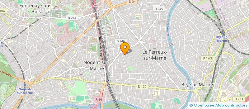 localisation de l'entreprise SCI DES MARCHES à LE PERREUX-SUR-MARNE