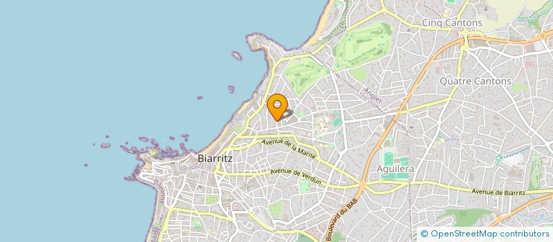 localisation de l'entreprise SCI DES MARCHES à BIARRITZ