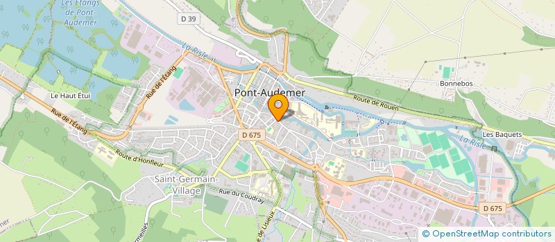 localisation de l'entreprise SCI DES MARE à PONT-AUDEMER