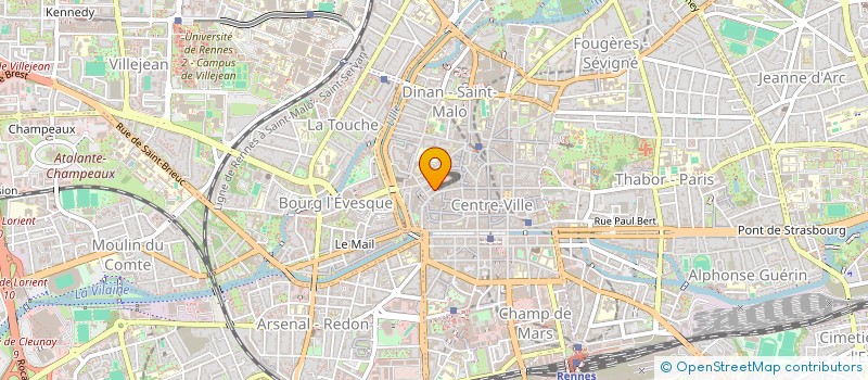 localisation de l'entreprise SCI DES MARETTES  RENNES