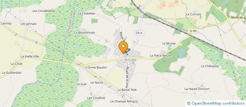 localisation de l'entreprise SCI DES MARGATS  BOUEE