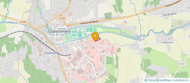 localisation de l'entreprise SCI DES MARGATS à COULOMMIERS
