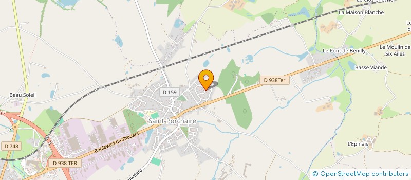 localisation de l'entreprise SCI DES MARGUERITES  BRESSUIRE