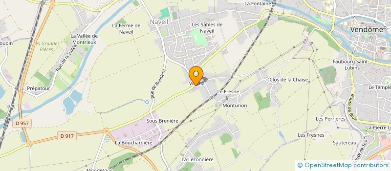 localisation de l'entreprise SCI DES MARGUERITES  NAVEIL