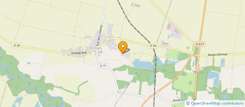 localisation de l'entreprise SCI  DES MARINIERS  MESNIL-LA-COMTESSE