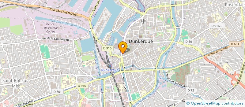 localisation de l'entreprise SCI DES MARINS à LILLE