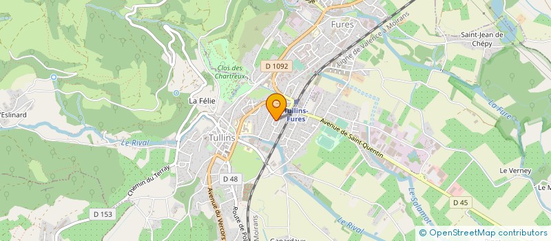 localisation de l'entreprise SCI DES MARMOTTES  MONTAUD