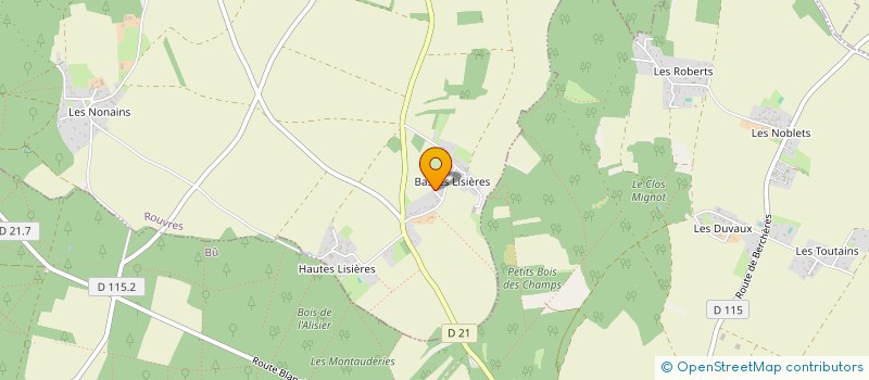 localisation de l'entreprise SCI DES MARNIERES à ROUVRES