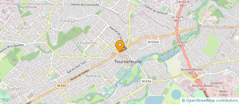 localisation de l'entreprise SCI DES MARRONNIERS  TOURNEFEUILLE