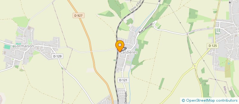 localisation de l'entreprise SCI DES MARRONNIERS  CORBEIL CERF