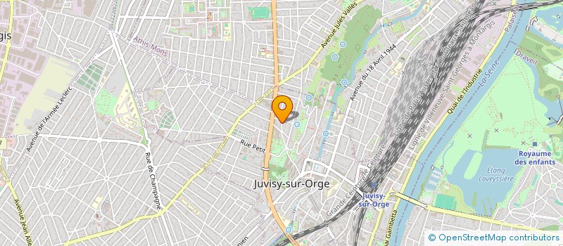 localisation de l'entreprise SCI DES MARRONNIERS à JUVISY-SUR-ORGE