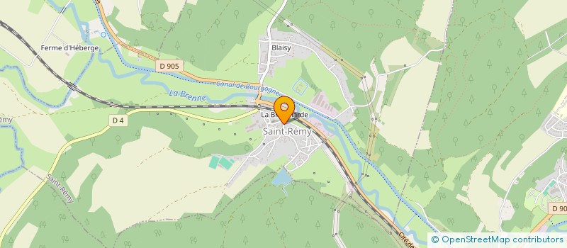 localisation de l'entreprise SCI DES MARRONNIERS  SAVOISY