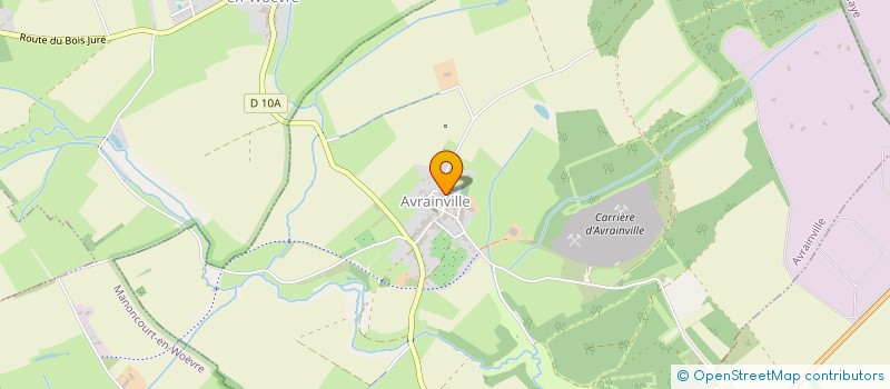 localisation de l'entreprise SCI DES MARRONNIERS  AVRAINVILLE