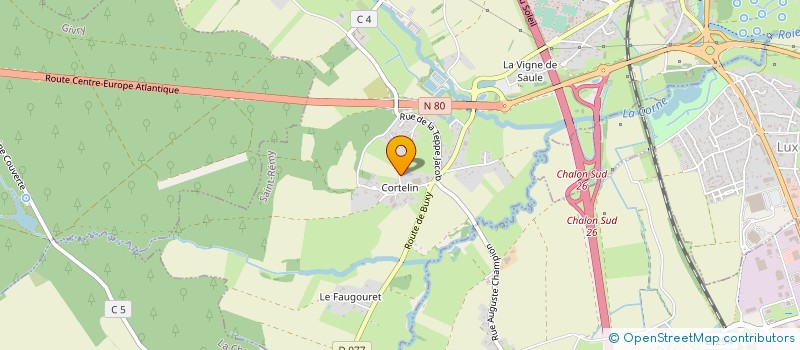 localisation de l'entreprise SCI DES MARRONNIERS à SAINT-REMY