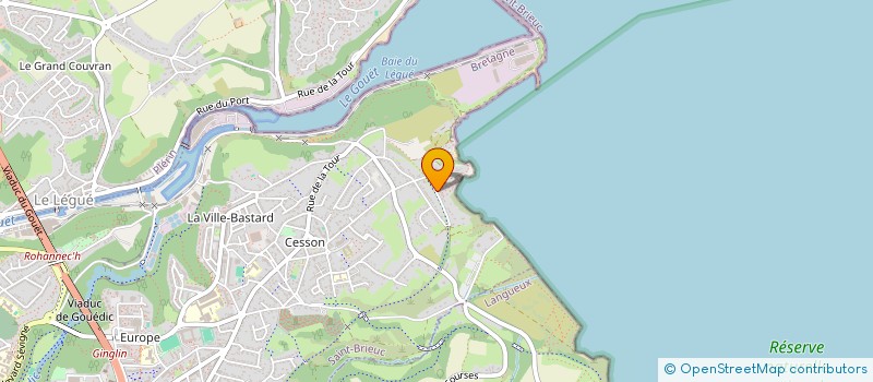 localisation de l'entreprise SCI DES MARSOUINS à SAINT-BRIEUC