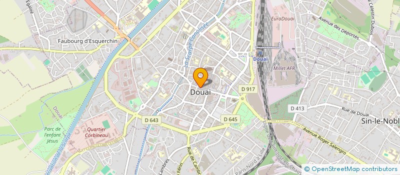 localisation de l'entreprise SCI DES MAS FLEURIS à DOUAI