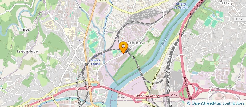 localisation de l'entreprise SCI DES MASCOTT  GRIGNY