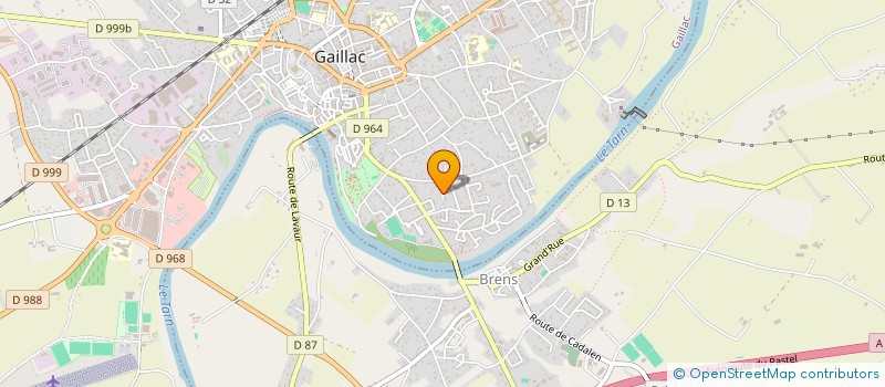 localisation de l'entreprise SCI DES MASSIES à GAILLAC