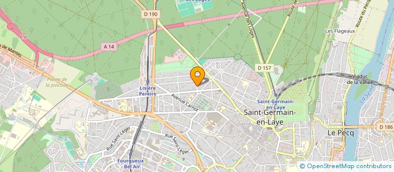 localisation de l'entreprise SCI DES MASURES  SAINT-GERMAIN-EN-LAYE