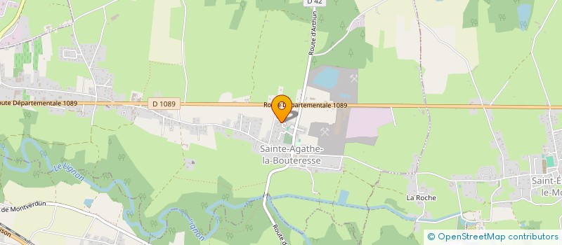 localisation de l'entreprise SCI DES MATEVONS  MARCILLY-LE-CHATEL